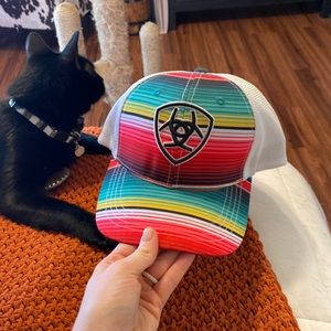 Serape ariat baseball hat